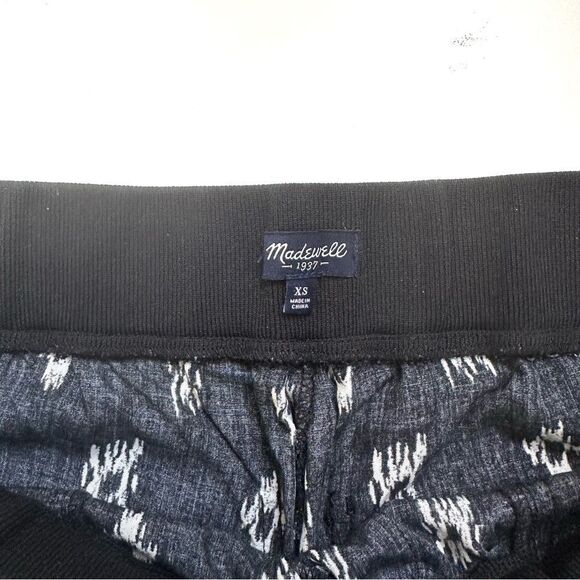 Madewell Ikat print high waisted jogger trouser pant Sz XS - Picture 10 of 14